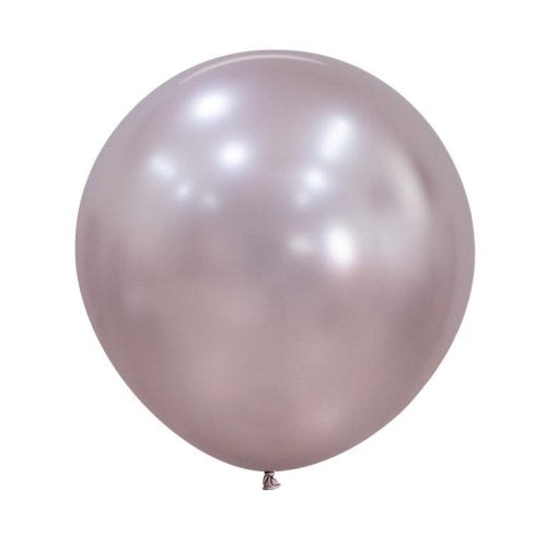 60cm Silk Pink Blossom Latex Balloons